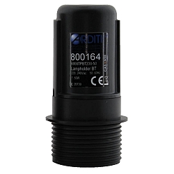 Douille E27 CASAMBI KEYHOLE / PARTLY THREADED SHELL contr�lable par Bluetooth