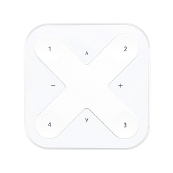 bluetooth wall controller CASAMBI XPRESS 8-fold, programmable, battery-powered, white