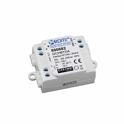 Convertisseur de signaux CASAMBI I2CHBTDA version pour montage encastr�, 2 canaux, contr�lable par Bluetooth, blanche