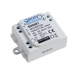 Convertisseur de signaux CASAMBI IBTDA version pour montage encastr�, contr�lable par Bluetooth, 1 canal, blanche