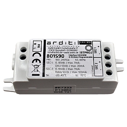 Convertisseur de signaux CASAMBI IBTPRO2 A2D 2 voies, version pour montage encastr�, contr�lable par Bluetooth, blanche