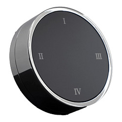 T�l�commande RWTDBTBAGOS rond, programmable, chrome, brillant