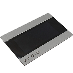 Contr�leur mural Bluetooth CASAMBI ARCA-ACE BT24 version pour montage en surface, programmable, argent mat