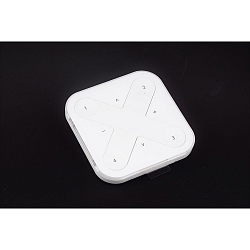 Contr�leur mural Bluetooth CASAMBI XPRESS contr�lable par Bluetooth, 8 fois, programmable, � piles, blanche