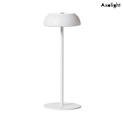 Lampe de table  accu LT LED FLOAT avec connexion USB, dimmable IP55, blanche gradable