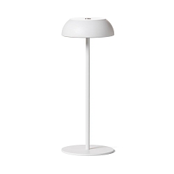 Lampe de table � accu LT LED FLOAT avec connexion USB, dimmable IP55, blanche gradable