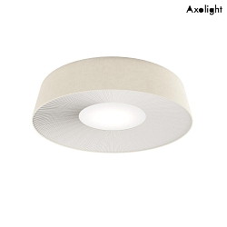 Luminaire de plafond PL VELVET 100 E27 IP20, beige, blanche gradable