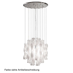 Luminaire à suspension SP AURA 45 E27 IP20, chrome, dégager gradable