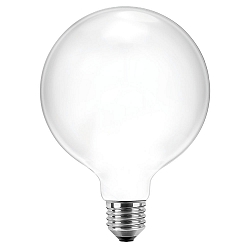 Blulaxa LED Filament Lamp Globe RETRO opal, 12,5cm, 300°, E27, warmwhite, glass, 10W