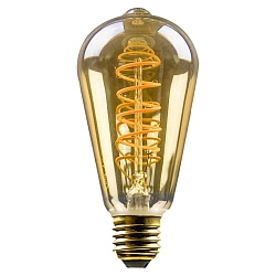 Ampoule Edison forme d'ampoule ST64 commutable E27 5W 250lm 1800K 300° CRI > 80 