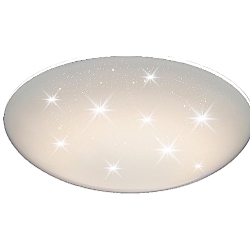 LED Ceiling luminaire AINA-L, round, starry sky, 24W, 1600lm, Switch CCT, 330mm