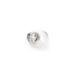 LED Lampe gouttes G45 E27 0,8W 50lm 1800K 270� 