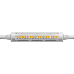Lampe à tige LED R7s 118mm R7s 8W 1100lm 3000K 300° CRI >80 