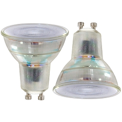 Lampe � r�flecteur LED lot de 2 PAR16 GU10 4W 345lm 4000K 36� 