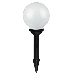 Lampe � piquet de terre GLOBE IP44, blanche