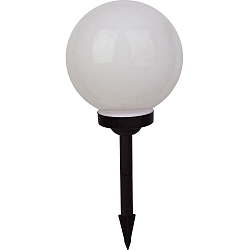 Lampe � piquet de terre GLOBE IP44, blanche