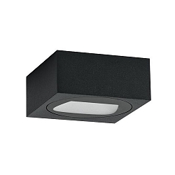 Luminaire mural QUADER IP65, graphite 