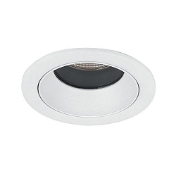 Plafonnier encastré ALTERO-R rond, direct IP44, blanche gradable