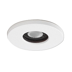 Outdoor LED light point, IP65, Ø 3.7cm, Plug&Play 700mA, 3W 300K 120lm 45°, structured white