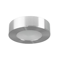 Downlight avec prise de courant IP20, aluminium mat gradable
