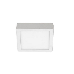 Lumière de surface IP20, opale, blanche gradable