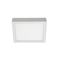 Lumière de surface IP20, opale, blanche gradable