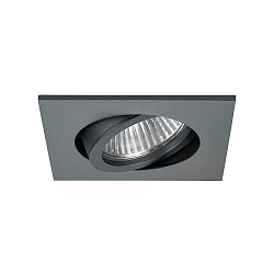 recessed luminaire IP20, glossy, titanium, transparent  3W 310lm 3000K 20-40� 20-40� CRI 80-89