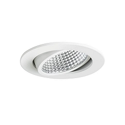 Lumière encastrée IP20, scintillant, transparent, blanche gradable 12W 1230lm 3000K 20-40° 20-40° CRI 80-89