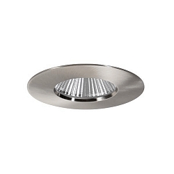 Lumi�re encastr�e BIG65 rond, rigide LED IP65, nickel mat gradable 8W 730lm 3000K 20-40� 20-40� CRI 80-89