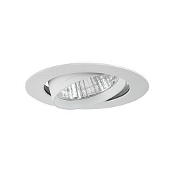 Lumière encastrée ATLAS rond, pivotant, rotatif LED IP20, blanche gradable 32W 2700-6500K CRI 90-100