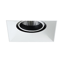 Recessed LED system spot COUPLED, 500mA, 9.4W 1800-3000K 920lm 34°, CRi >90, dim2warm, white