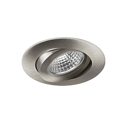 Lumière encastrée OLENI-R / PHASE DIM 830 pivotant IP20, nickel mat gradable 6,7W 570lm 3000K 38° CRI >80