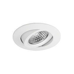 Lumière encastrée OLENI-R / PHASE DIM 830 pivotant IP20, blanc mat gradable 6,7W 570lm 3000K 38° CRI >80