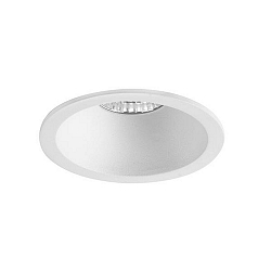 Downlight ODEMAR / PHASE DTW 918-930 rond, rigide, Dim-To-Warm, reculer IP20, blanc mat gradable
