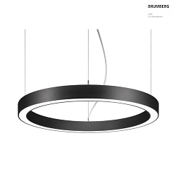 Luminaire  suspension BIRO CIRCLE rond LED IP20, noir  gradable