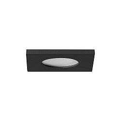 Lumi�re encastr�e STEAM-S carr�, direct IP54, noir gradable