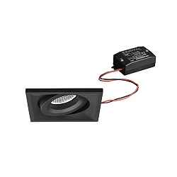 Lumi�re encastr�e pivotant IP20, blanche  7W 680lm 3000K 20-40� 20-40� CRI 80-89