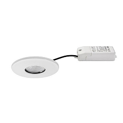 Lumière encastrée CHOOOSE rond LED IP44, blanche gradable 5W 510lm 2700-4000K 20-40° 20-40° CRI 80-89