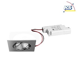 Downlight carr, dimmable IP65, chrome gradable