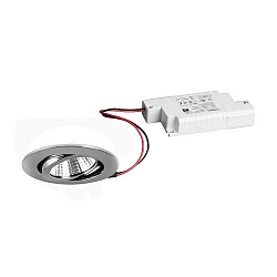 Downlight BB03 rond, dimmable IP20, chrome gradable