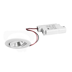 Downlight BB03 rond, dimmable IP20, blanche gradable