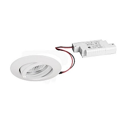 Downlight BB09 rond, Dim-To-Warm IP20, blanche gradable