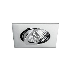 Downlight BB05 angulaire, dimmable IP20, chrome gradable
