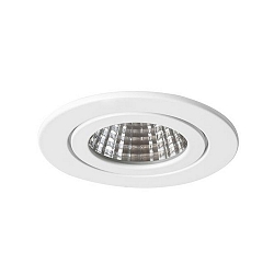 Downlight BB15 rond, dimmable IP54, blanche gradable