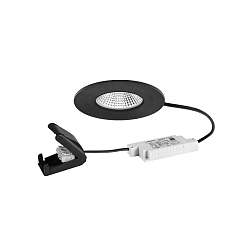 Plafonnier ext�rieur BB20 rond, rigide IP65, noir mat gradable