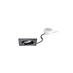 Lumi�re encastr�e TIRREL-S angulaire, pivotant IP20, blanche gradable 6W 680lm 3000K 38� 38� CRI >80