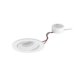 Lumière encastrée IP20, scintillant, blanche  7W 680lm 3000K 20-40° 20-40° CRI 80-89