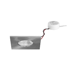 Lumière encastrée IP65, scintillant, nickel 7W 620lm 3000K 20-40° 20-40° CRI 80-89