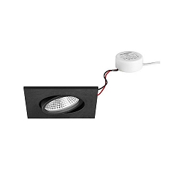 Lumière encastrée IP65, scintillant, noir   7W 620lm 3000K 20-40° 20-40° CRI 80-89