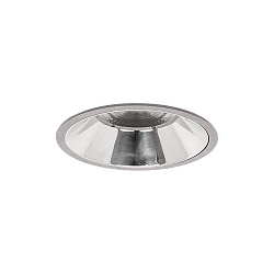 Plafonnier encastré APOLLO MAXI rond, direct IP20, argent gradable